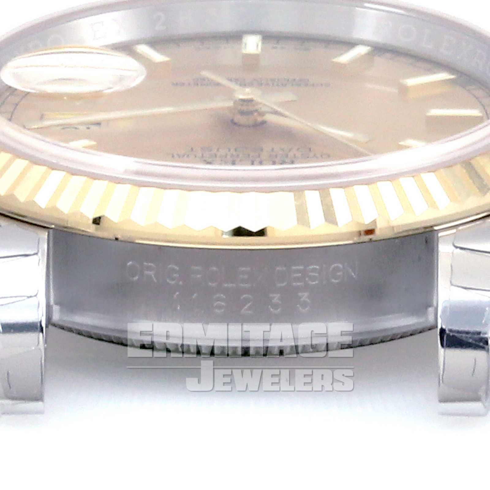 Classic Rolex Datejust 116233 with Champagne Dial