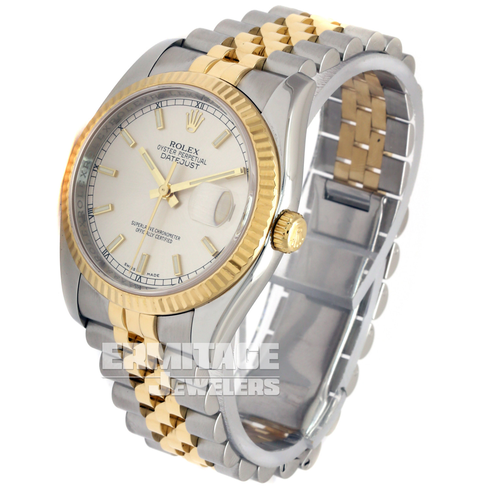 Rolex Datejust 116233 with Silver Dial