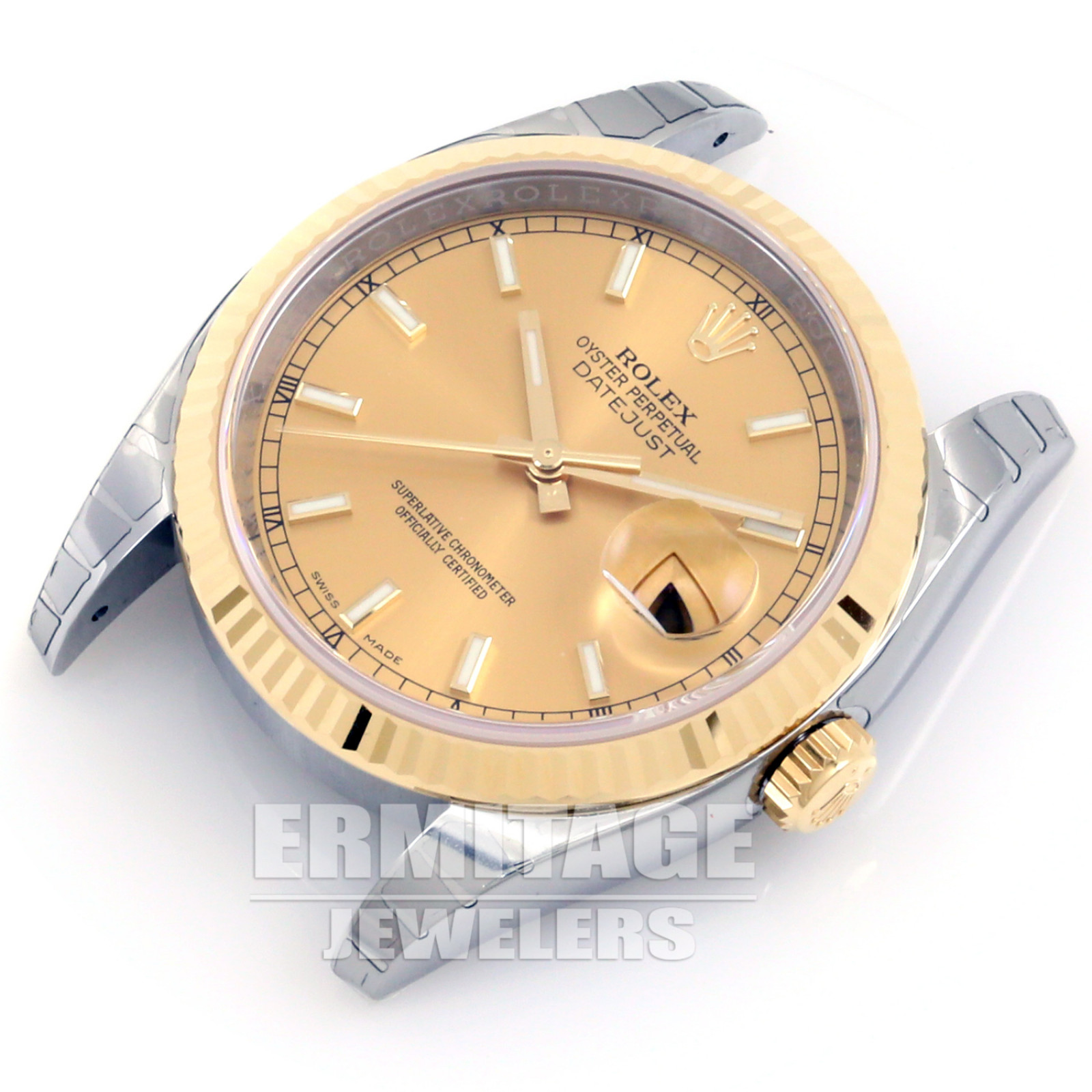 Pre-Owned Mens Rolex Datejust 116233 with Champagne Dial