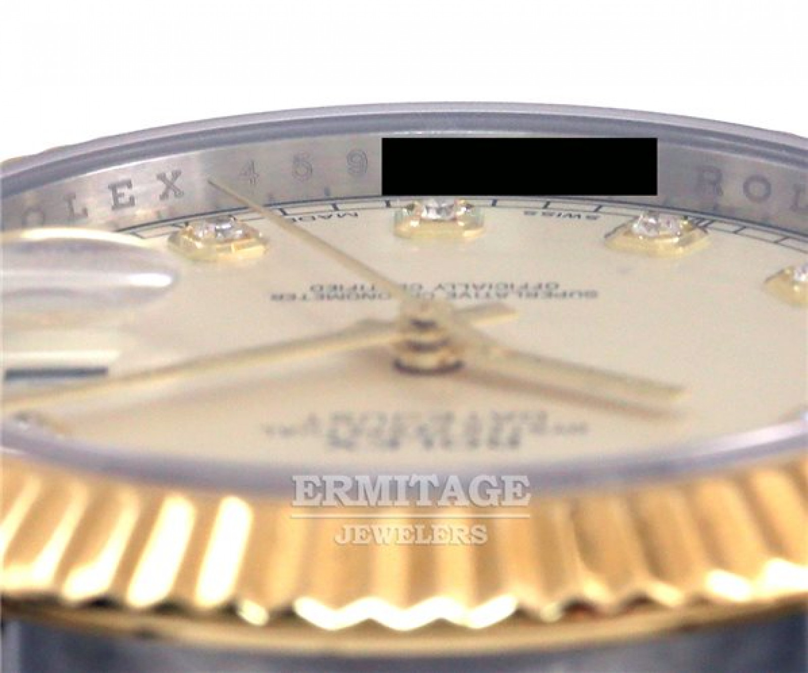 Diamond Dial Rolex Datejust II 116333 Gold & Steel