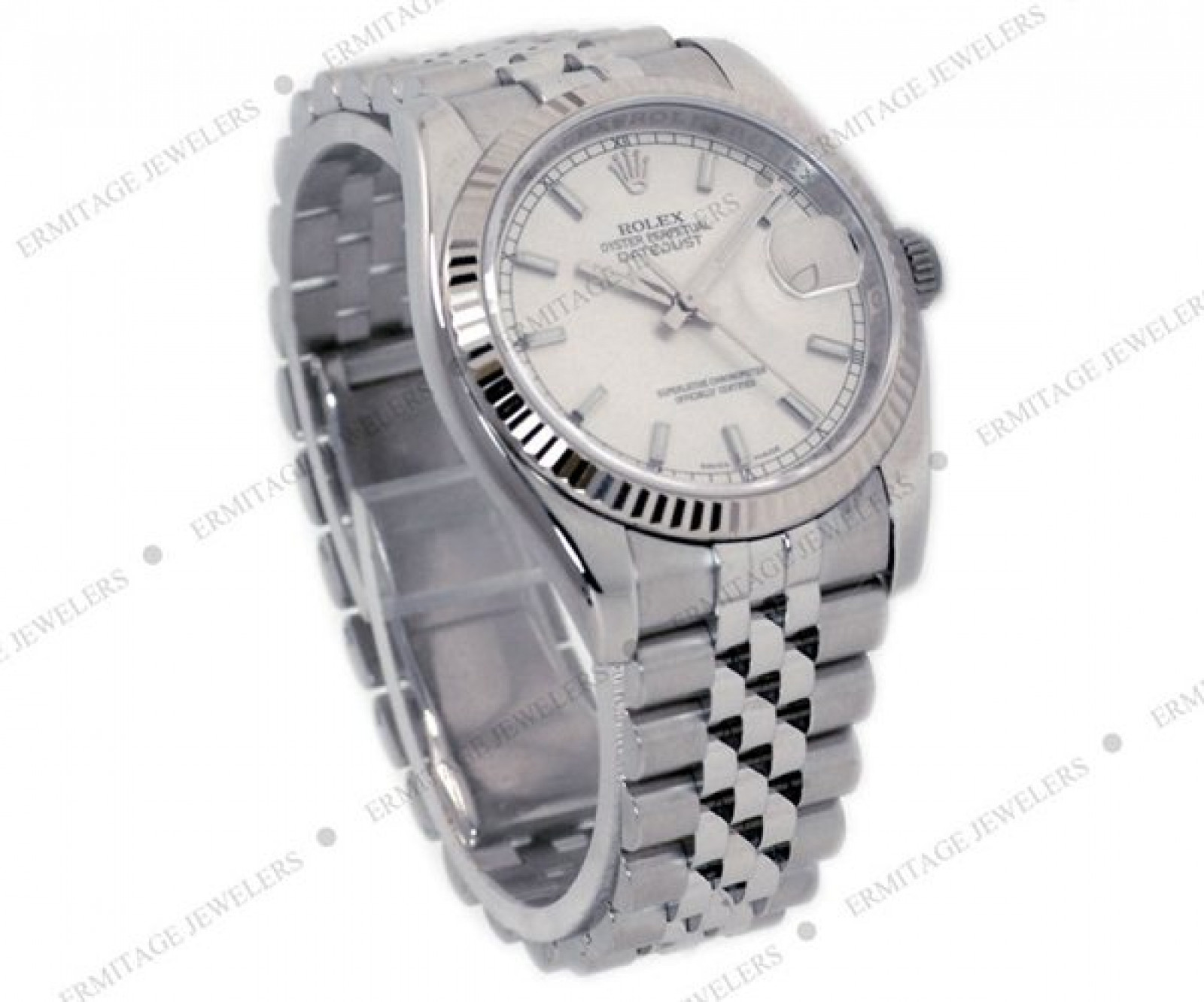 Rolex Datejust 116234 with 18 kt White Gold