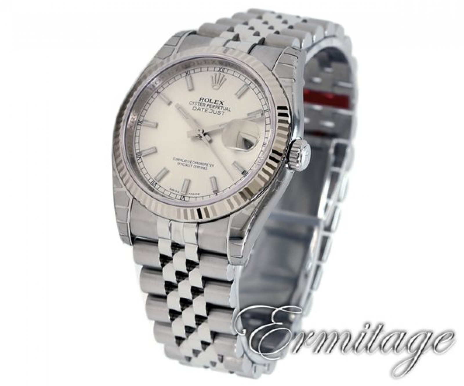 Pre-Owned Rolex Datejust 116234 18 kt White Gold