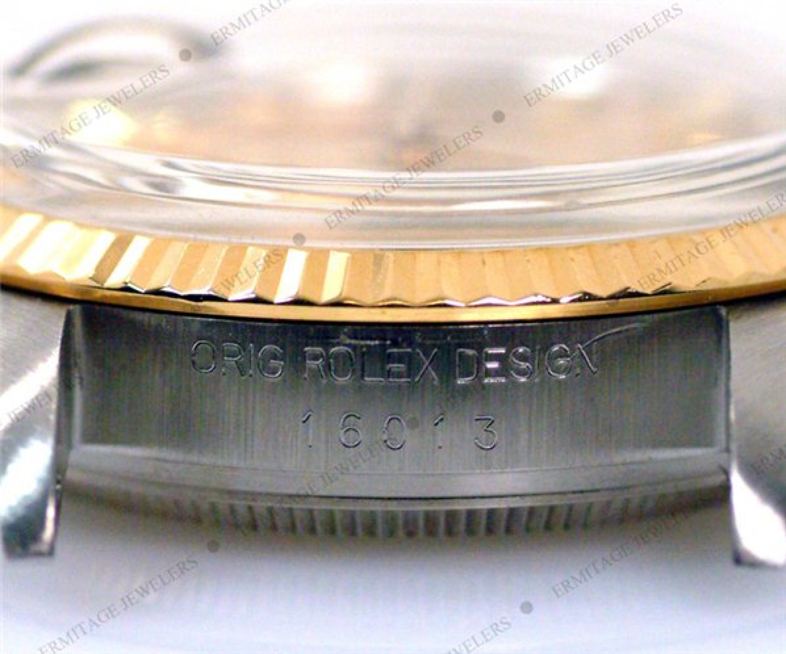 Rolex Datejust 16013 Gold & Steel Champagne