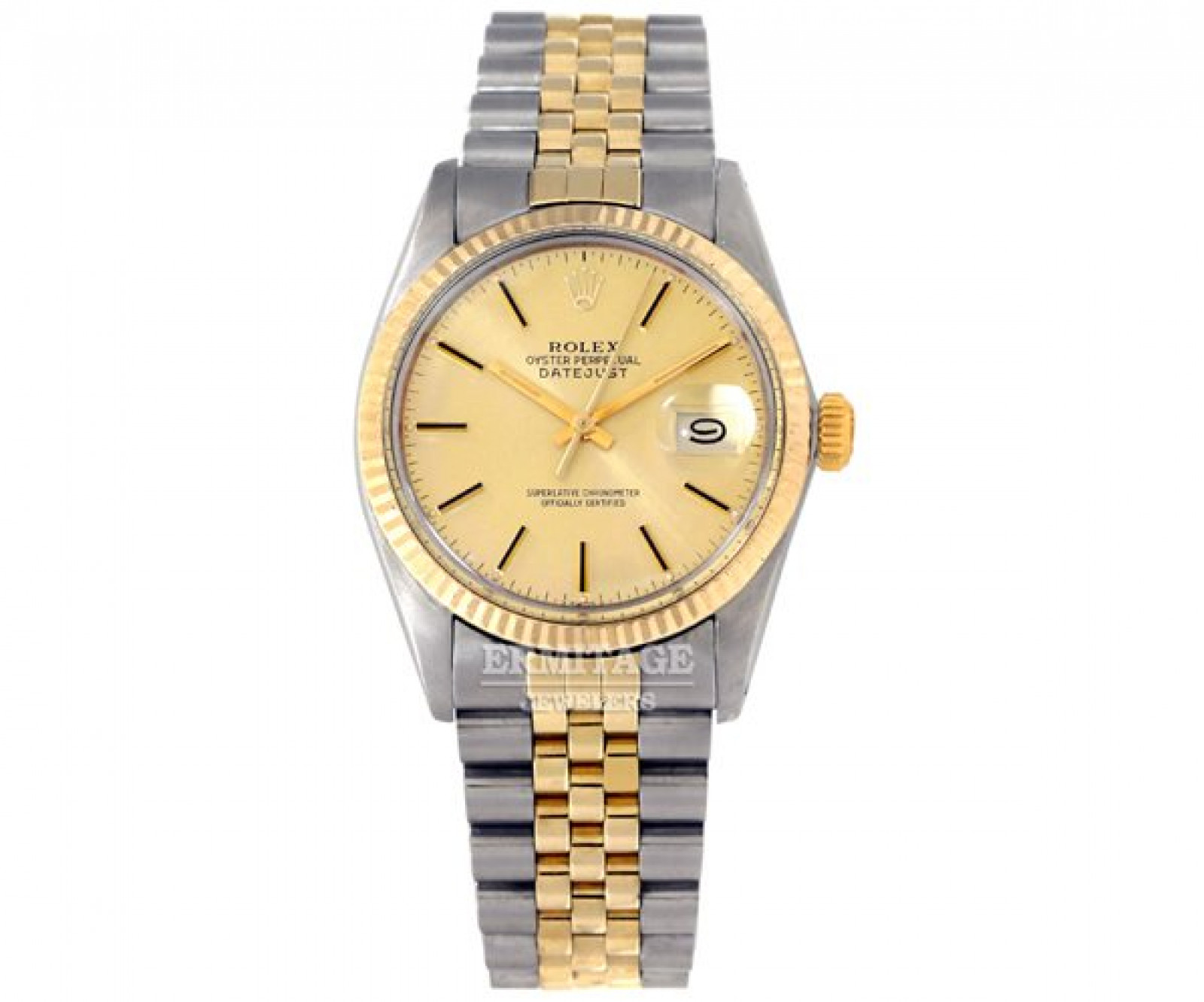 Sell Rolex Oyster Perpetual Datejust 16013 Gold & Steel Jubilee