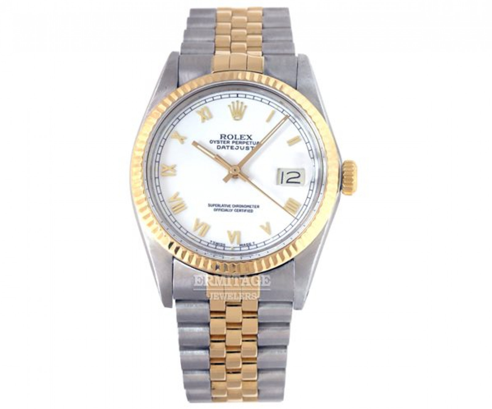 Pre-Owned Gold & Steel Rolex Datejust 16013 Year 1987