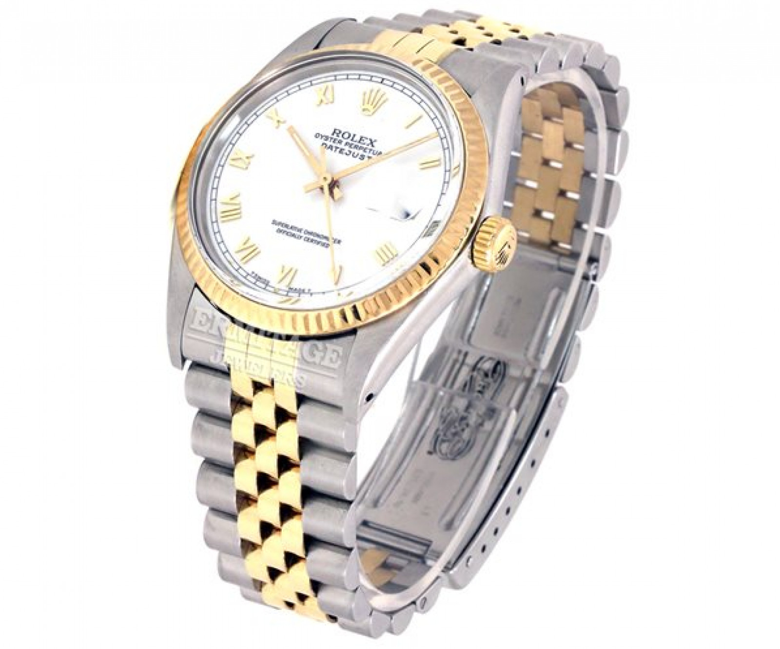 Pre-Owned Gold & Steel Rolex Datejust 16013 Year 1987