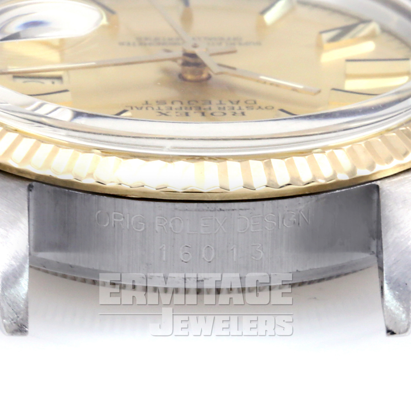 Used Rolex Datejust 16013 with Champagne Dial