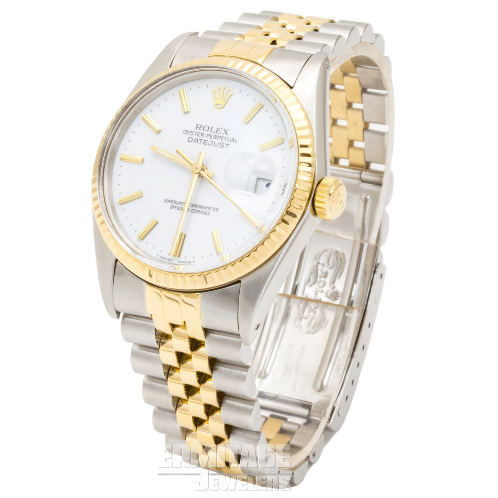 Rolex Datejust 16013 with White Dial