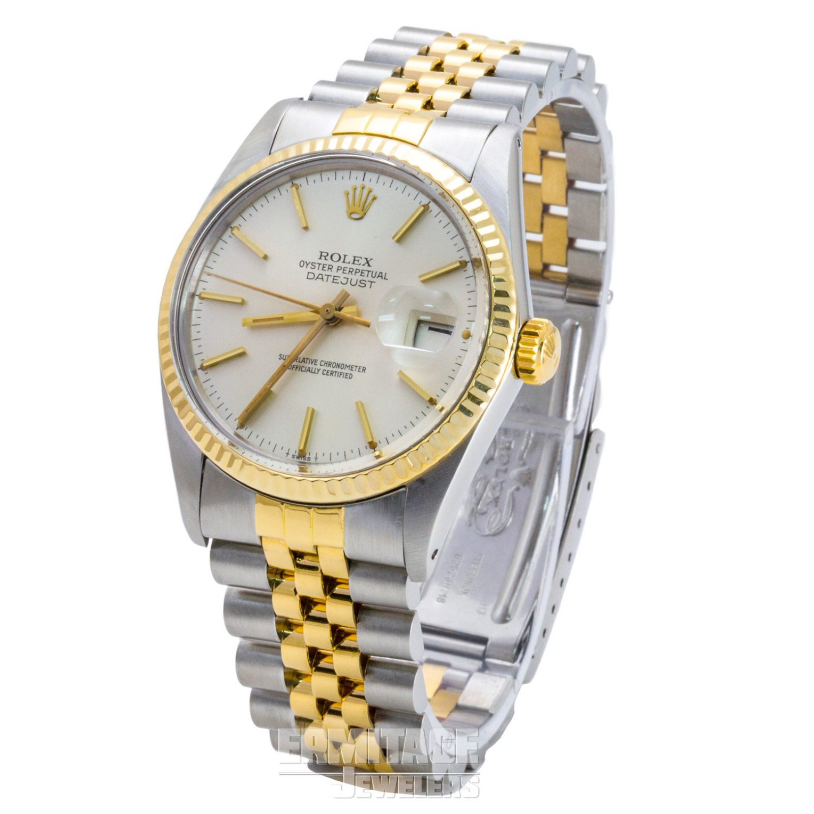 Rolex Datejust 16013 with Silver Dial