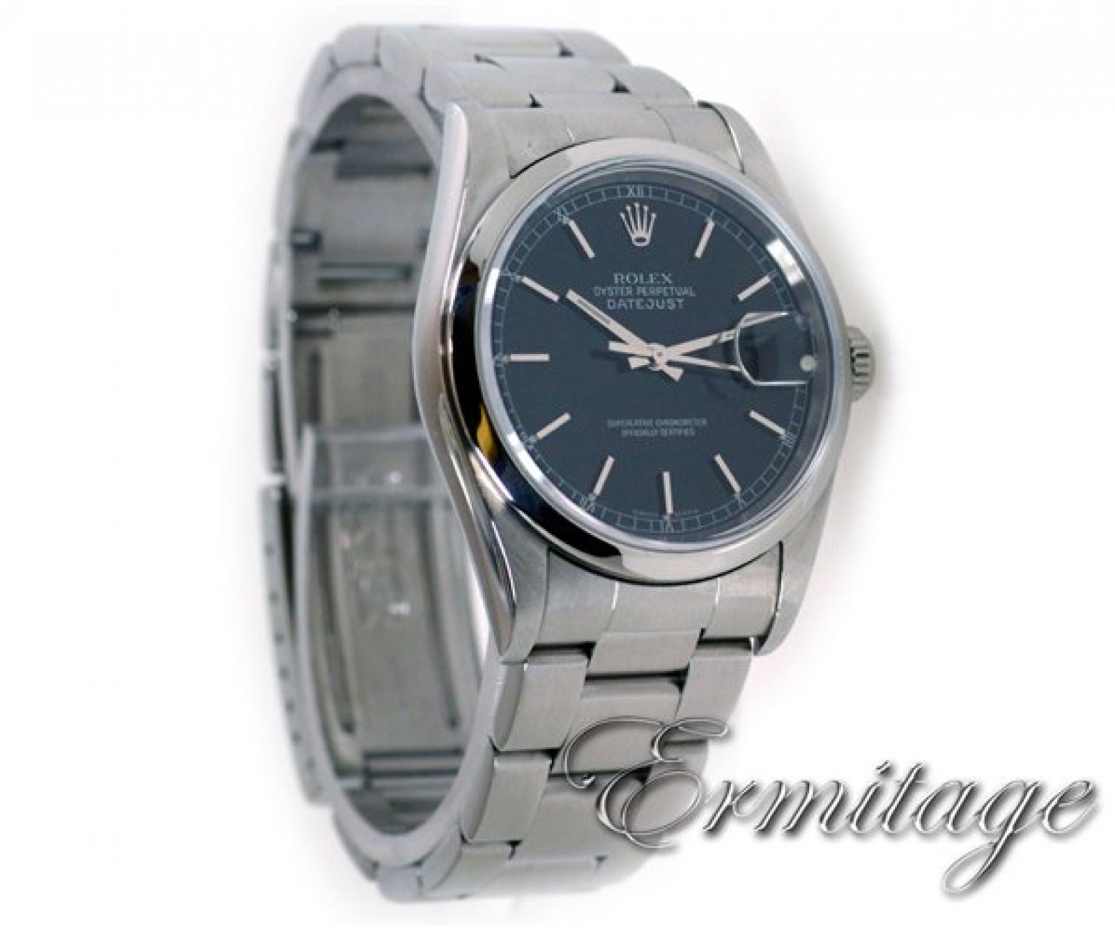 Rolex Datejust 16200 Steel with Black Dial