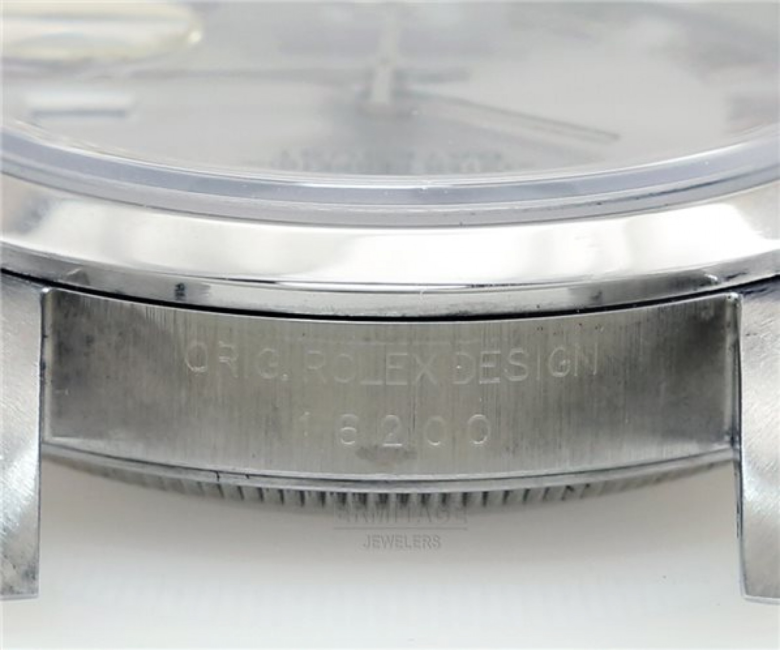 Rolex Datejust 16200 36 mm with Silver Roman on Rhodium