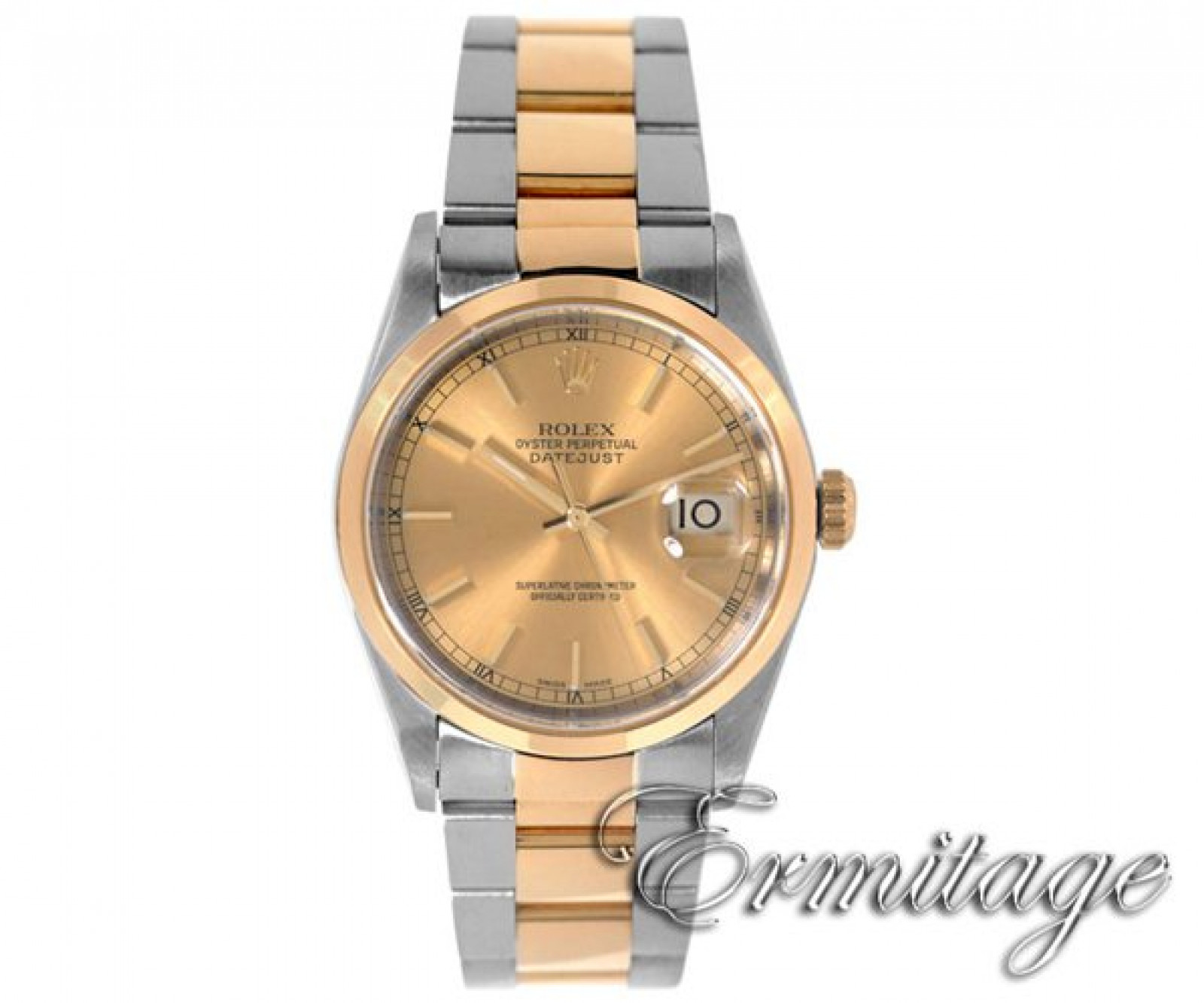 Pre-Owned Rolex Datejust 16203 Gold & Steel