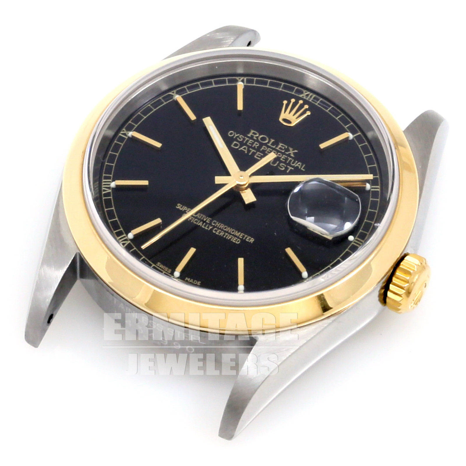 Rolex Datejust 16203 with Black Dial