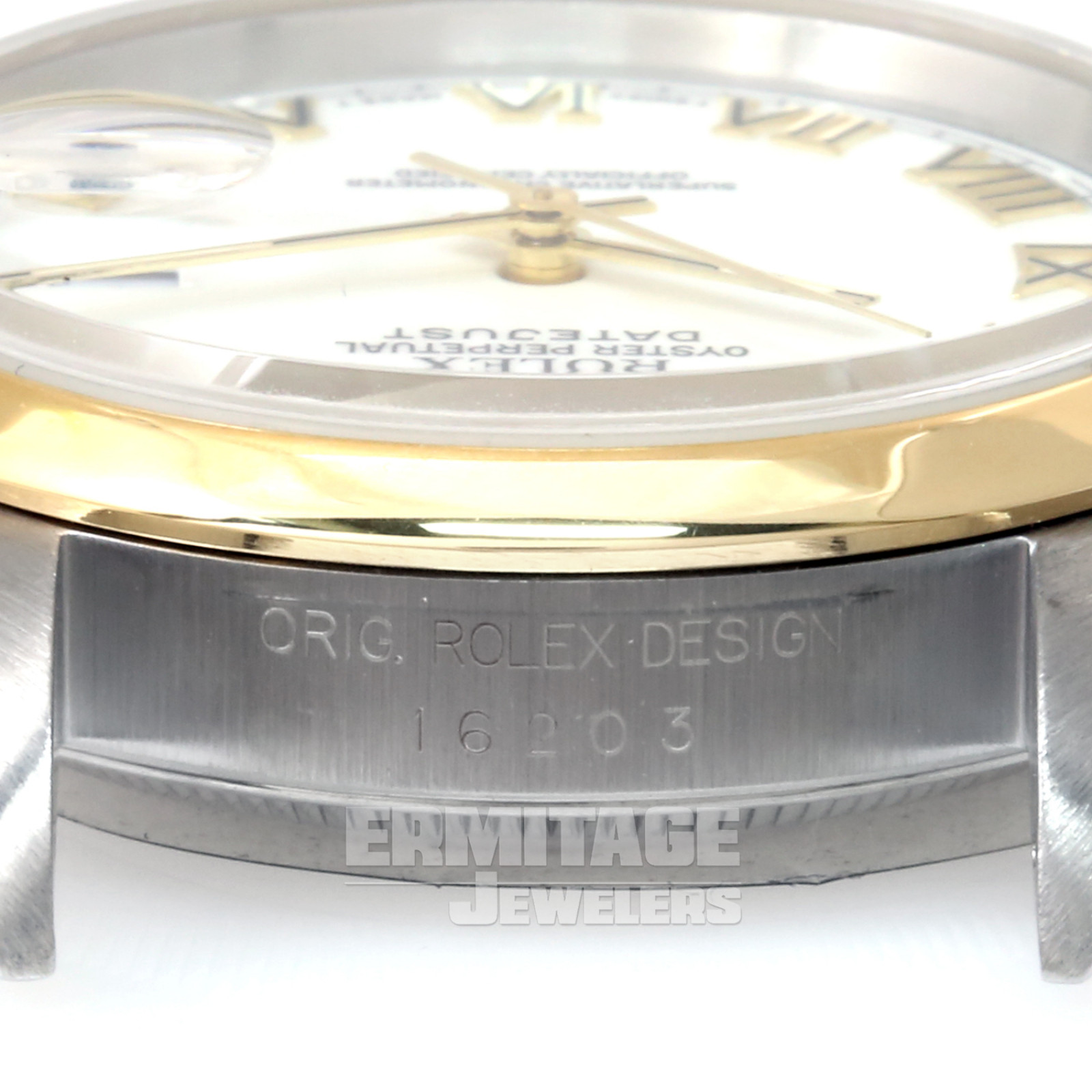 Sell Rolex Datejust 16203 with White Dial
