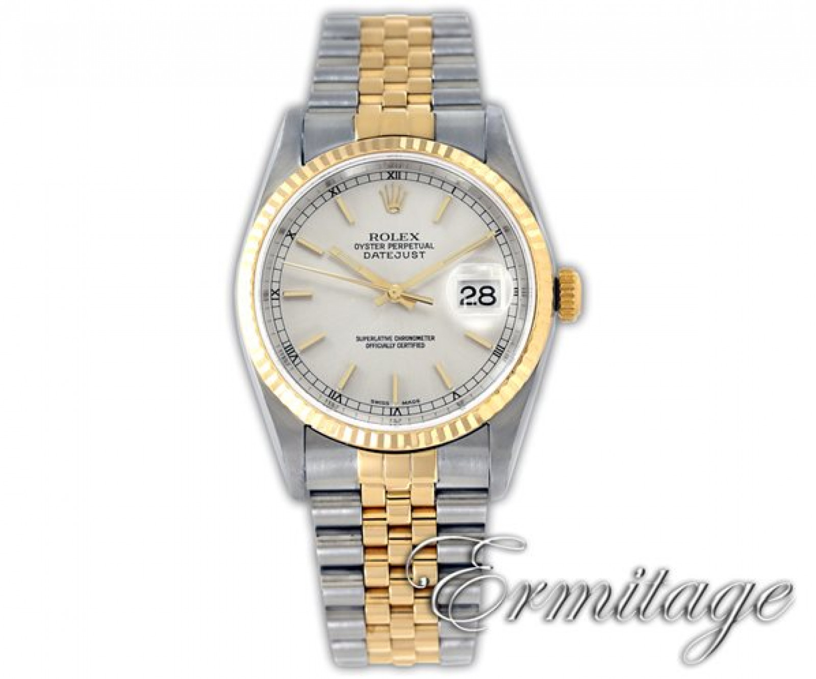 Rolex Datejust 16233 Yellow Gold & Stainless Steel