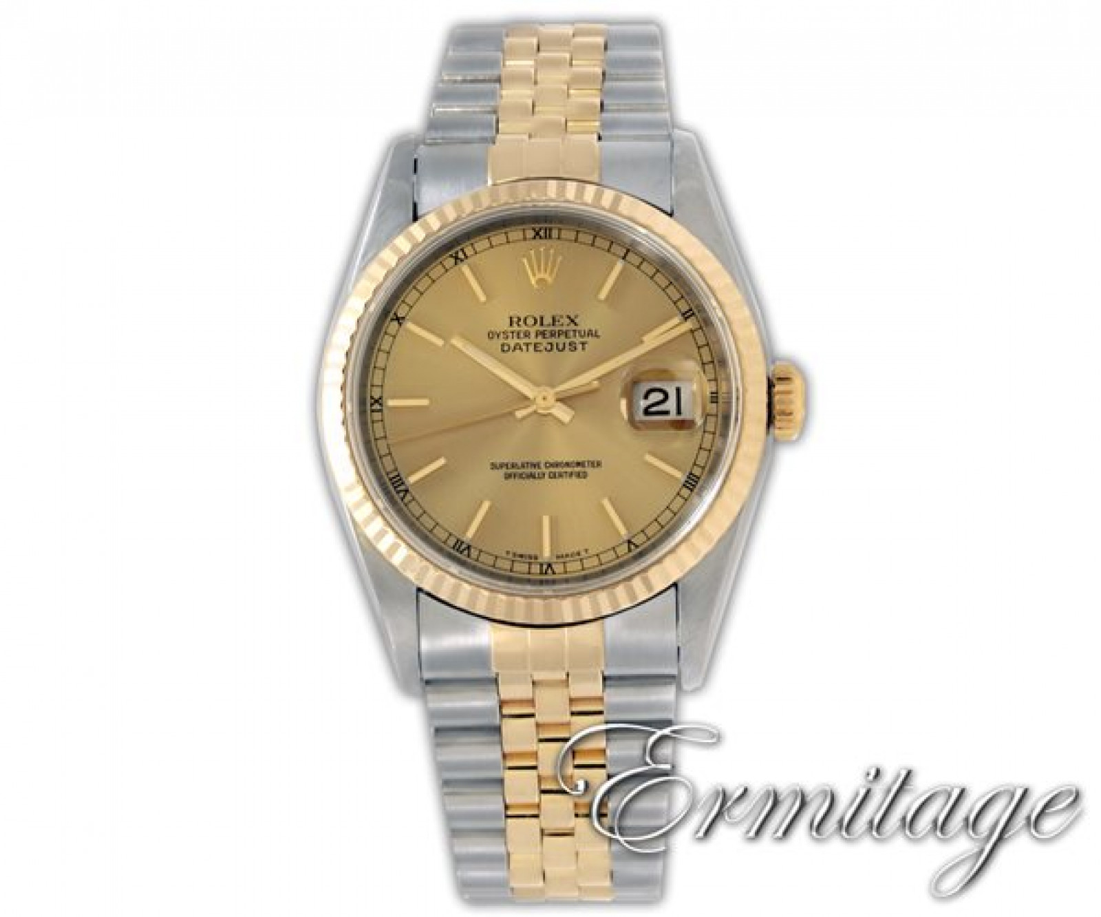 Rolex Datejust 16233 Gold & Steel 1998