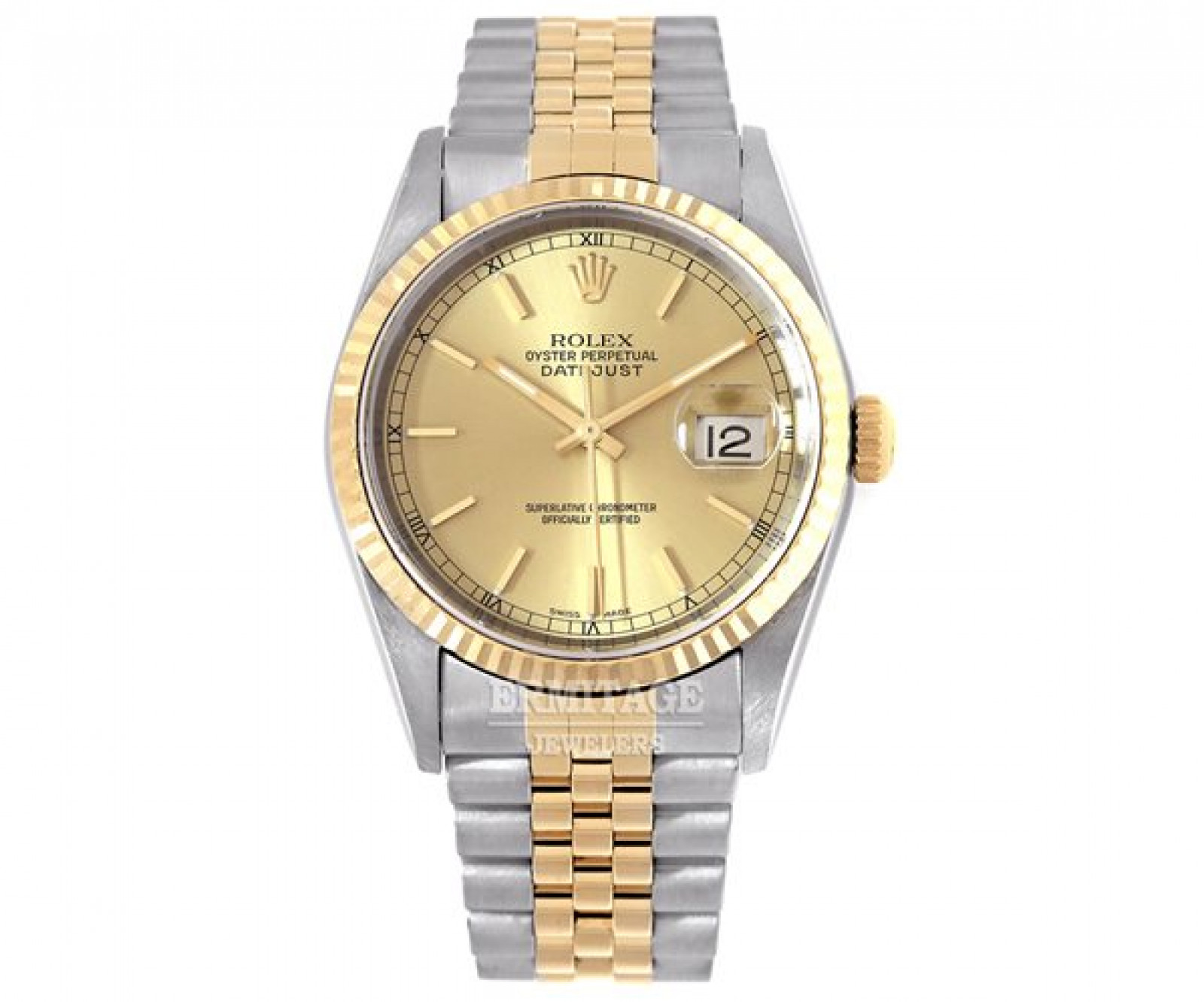 Rolex Oyster Perpetual Datejust 16233 Gold & Steel