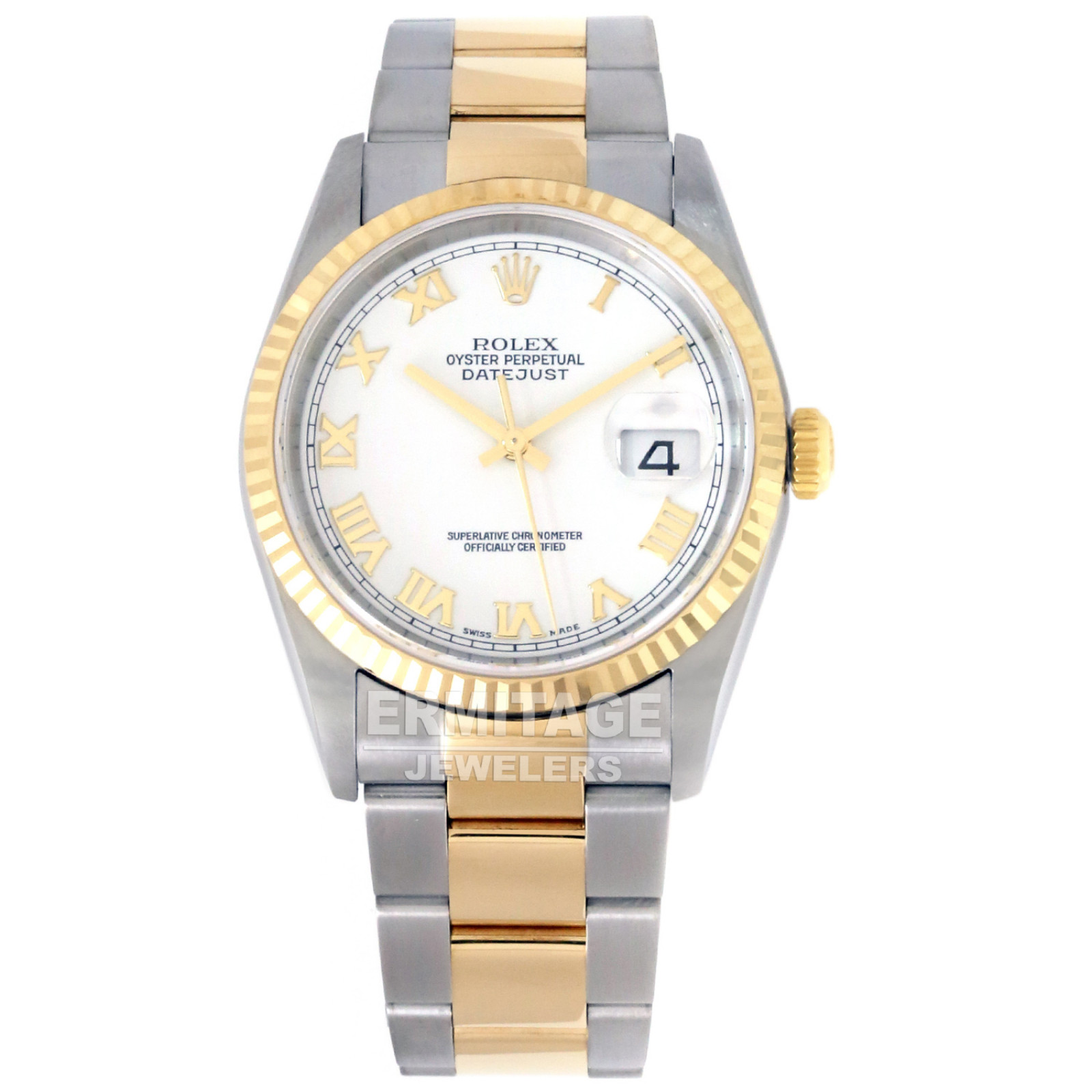 Pre-Owned Rolex Oyster Perpetual Datejust 16233 Gold & Steel