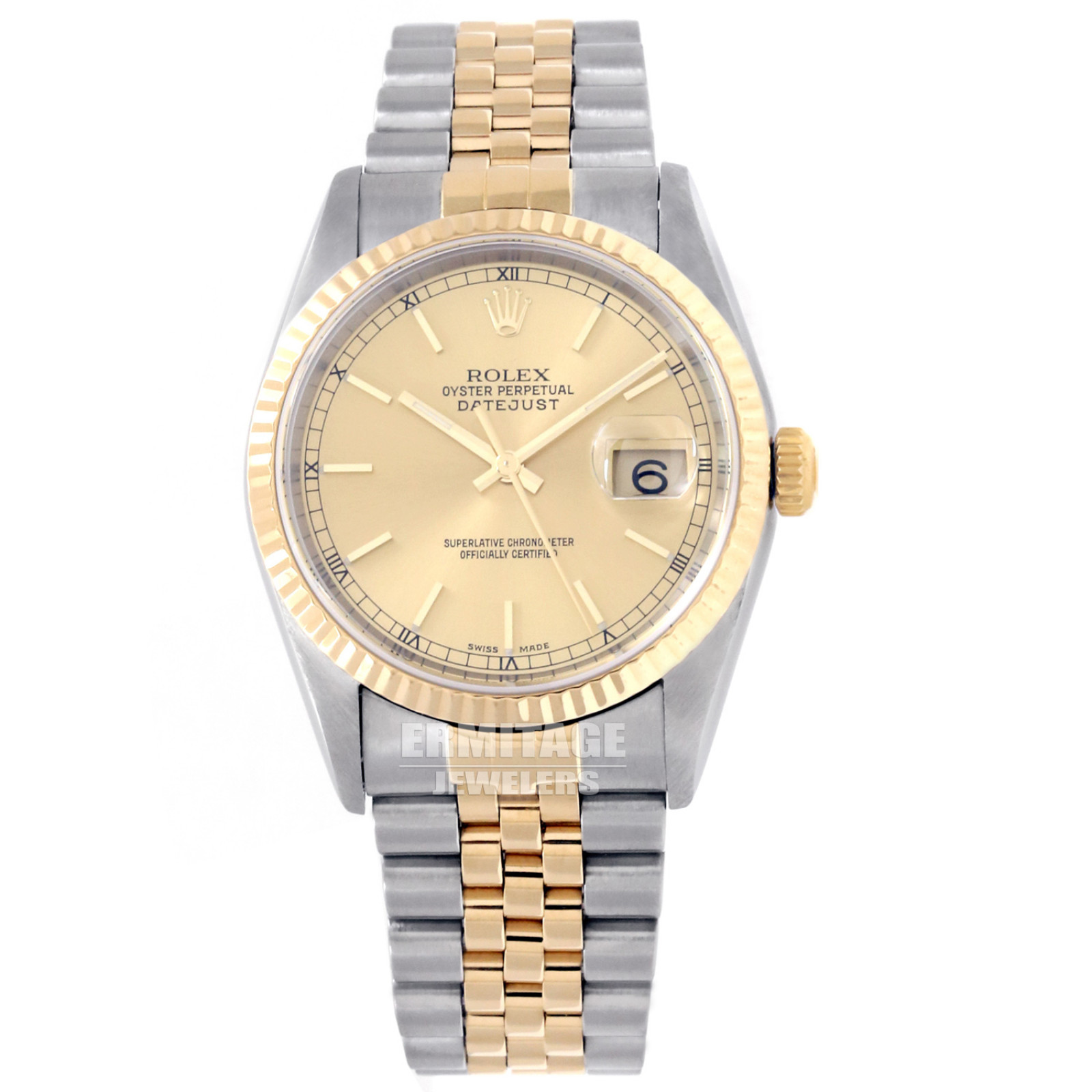 Sell Rolex Datejust 16233 with Champagne Dial