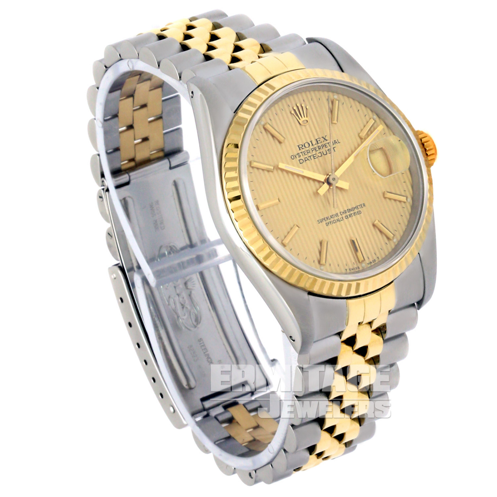 Pre-Owned Rolex Datejust 16233 with Tapestry Dial