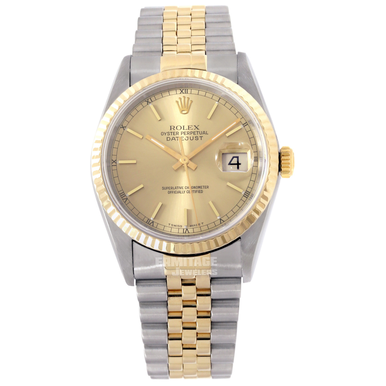 Yellow Gold & Stainless Steel Rolex Datejust 16233