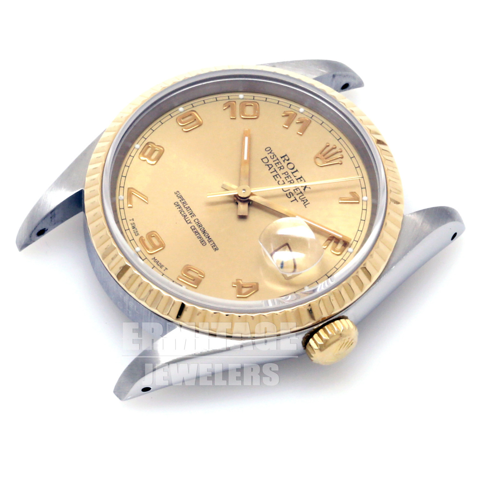 Mens Rolex Datejust 16233 with Champagne Dial