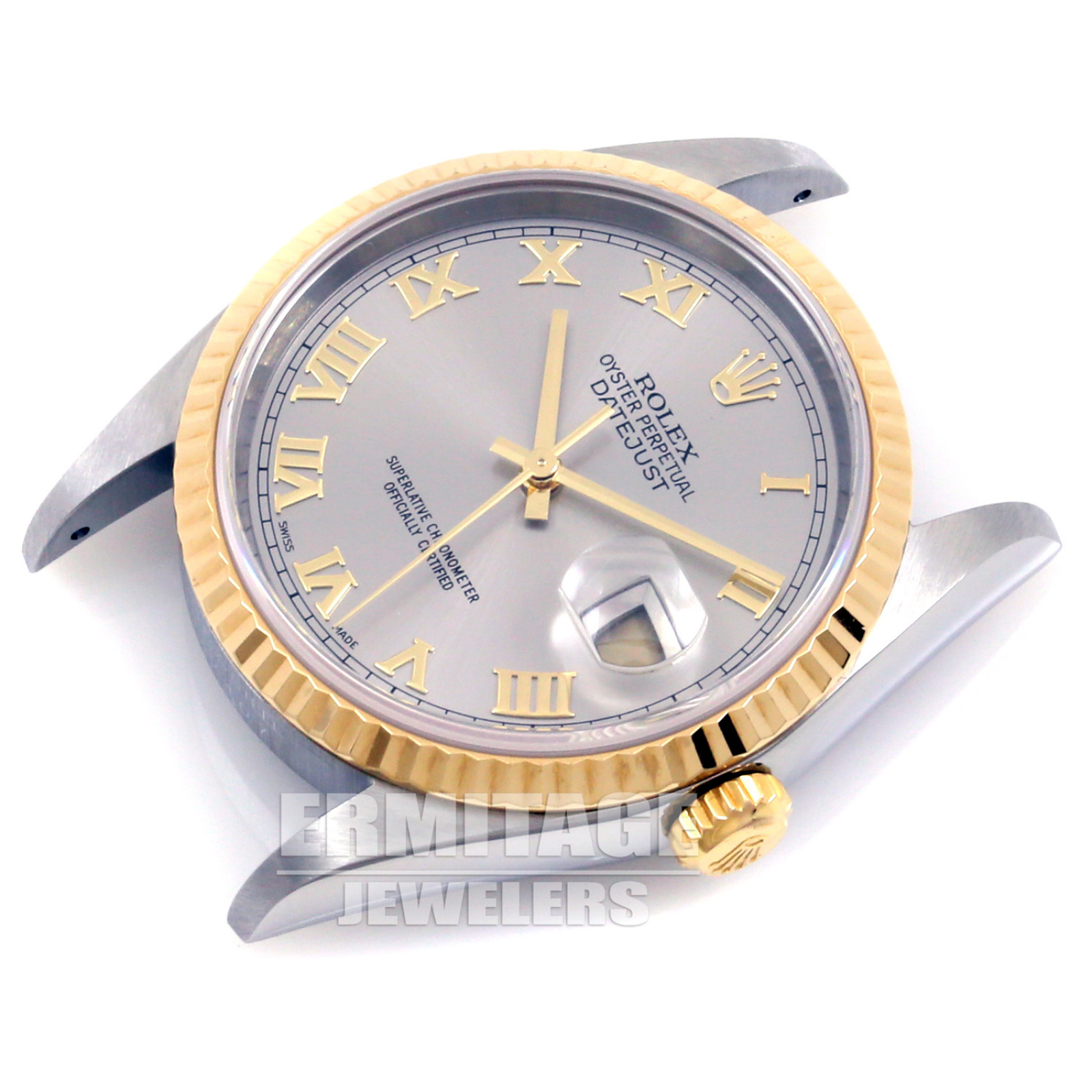 Pre-Owned Rolex Datejust 16233 with Steel Dial
