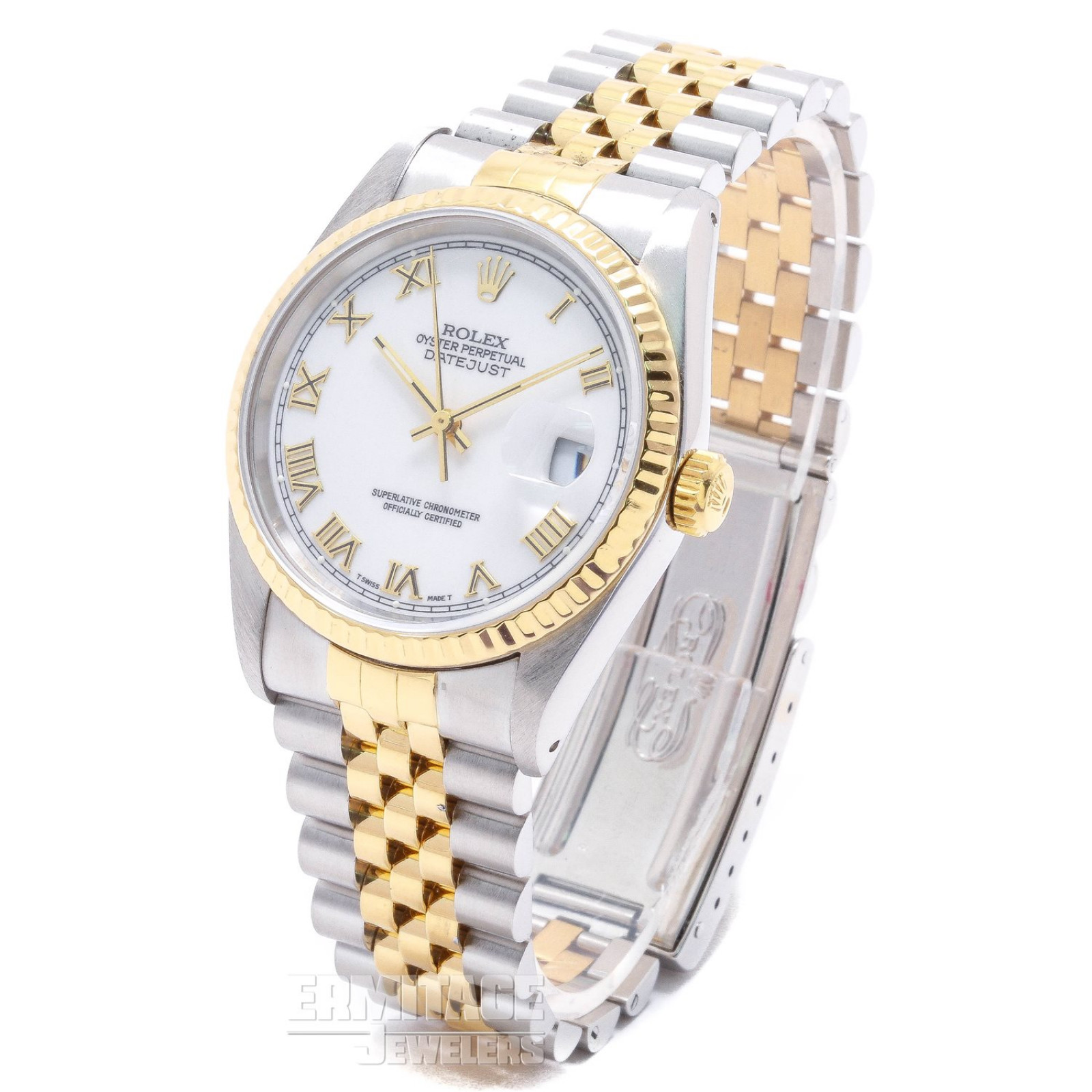 Rolex Datejust 16233 with White Dial