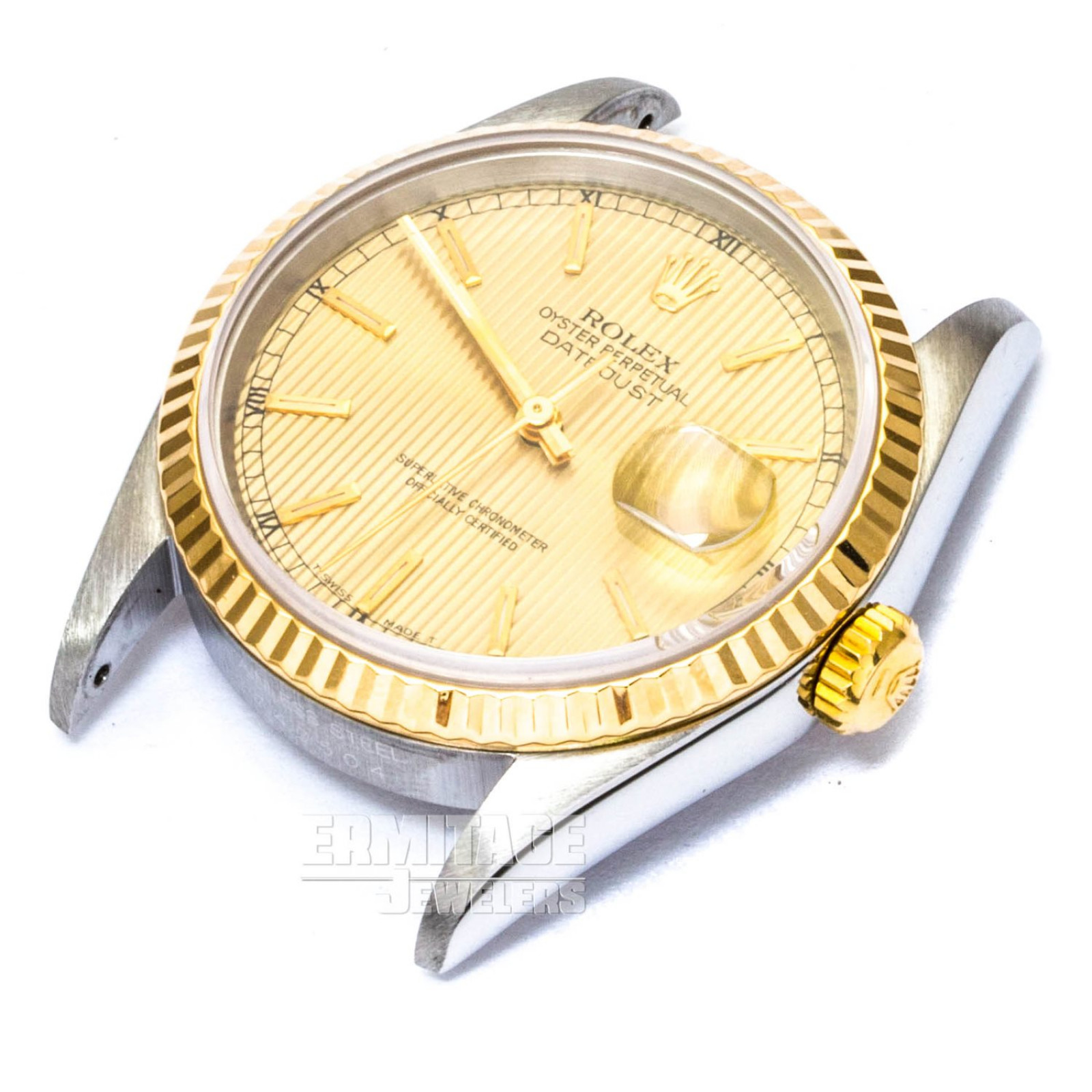 Gold & Steel Tapestry Dial Rolex Datejust 16233