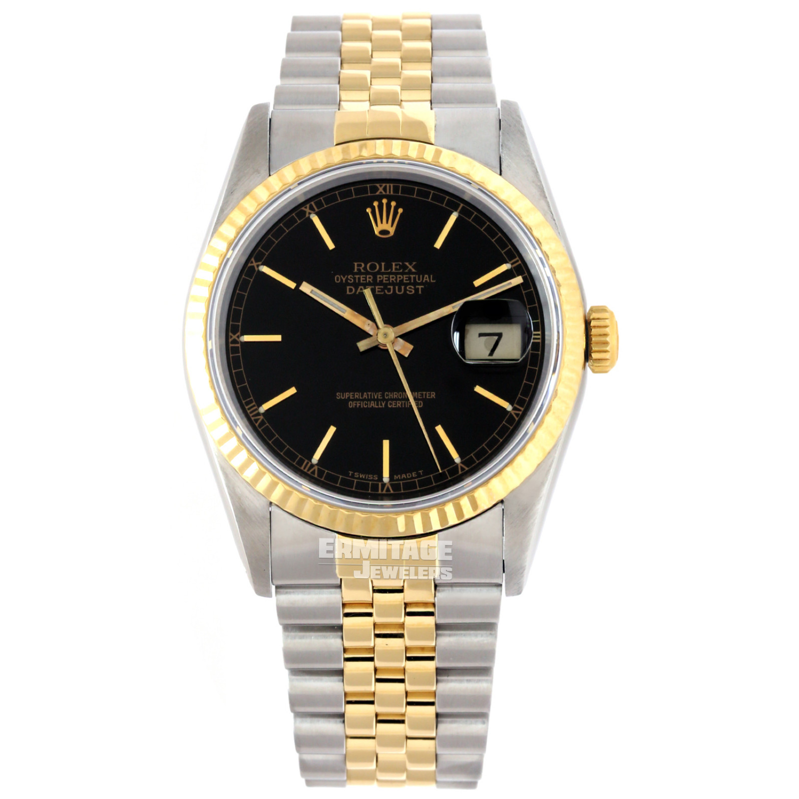 Used Rolex Datejust 16233 with Black Dial