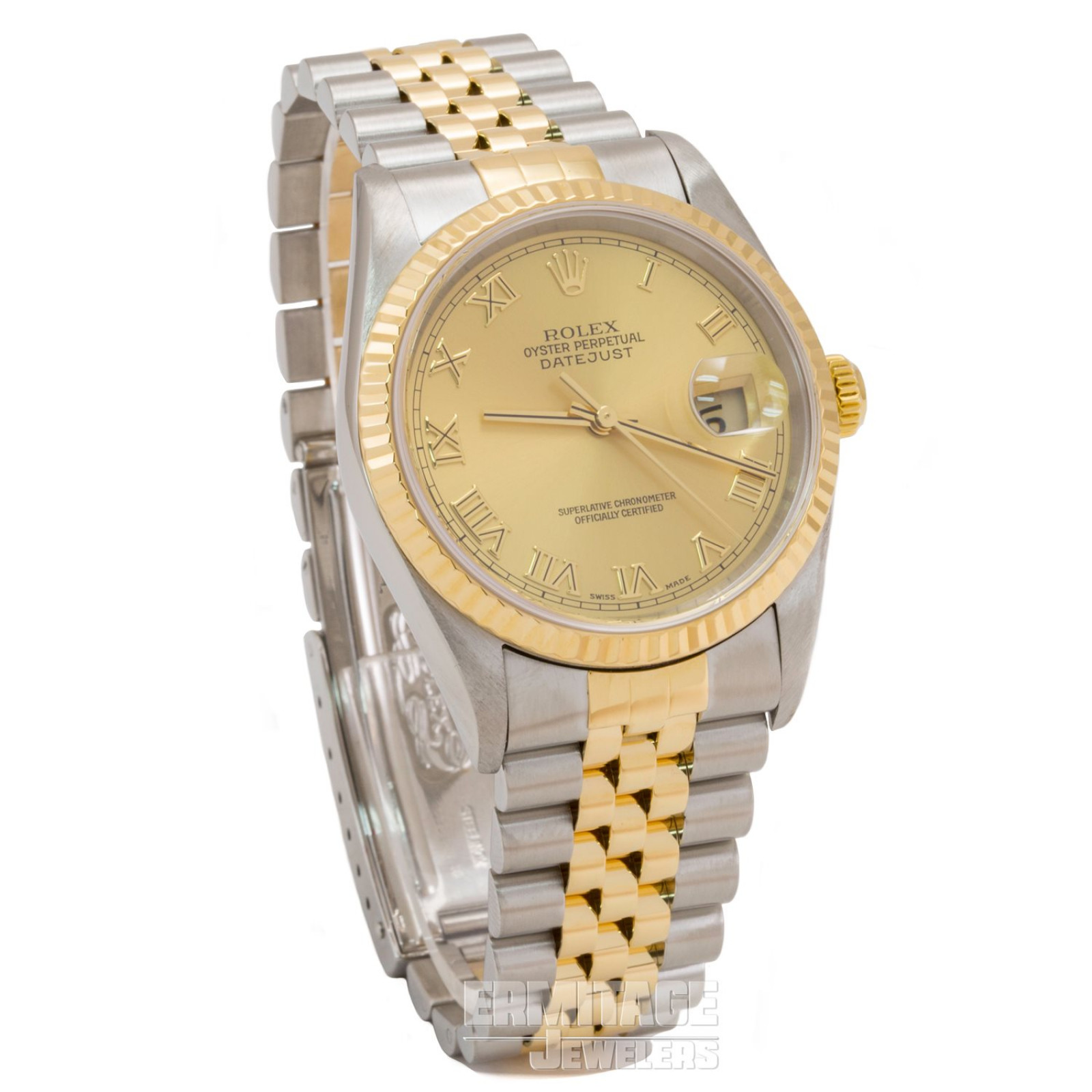 Rolex Datejust 16233 36 mm Gold & Steel on Oyster