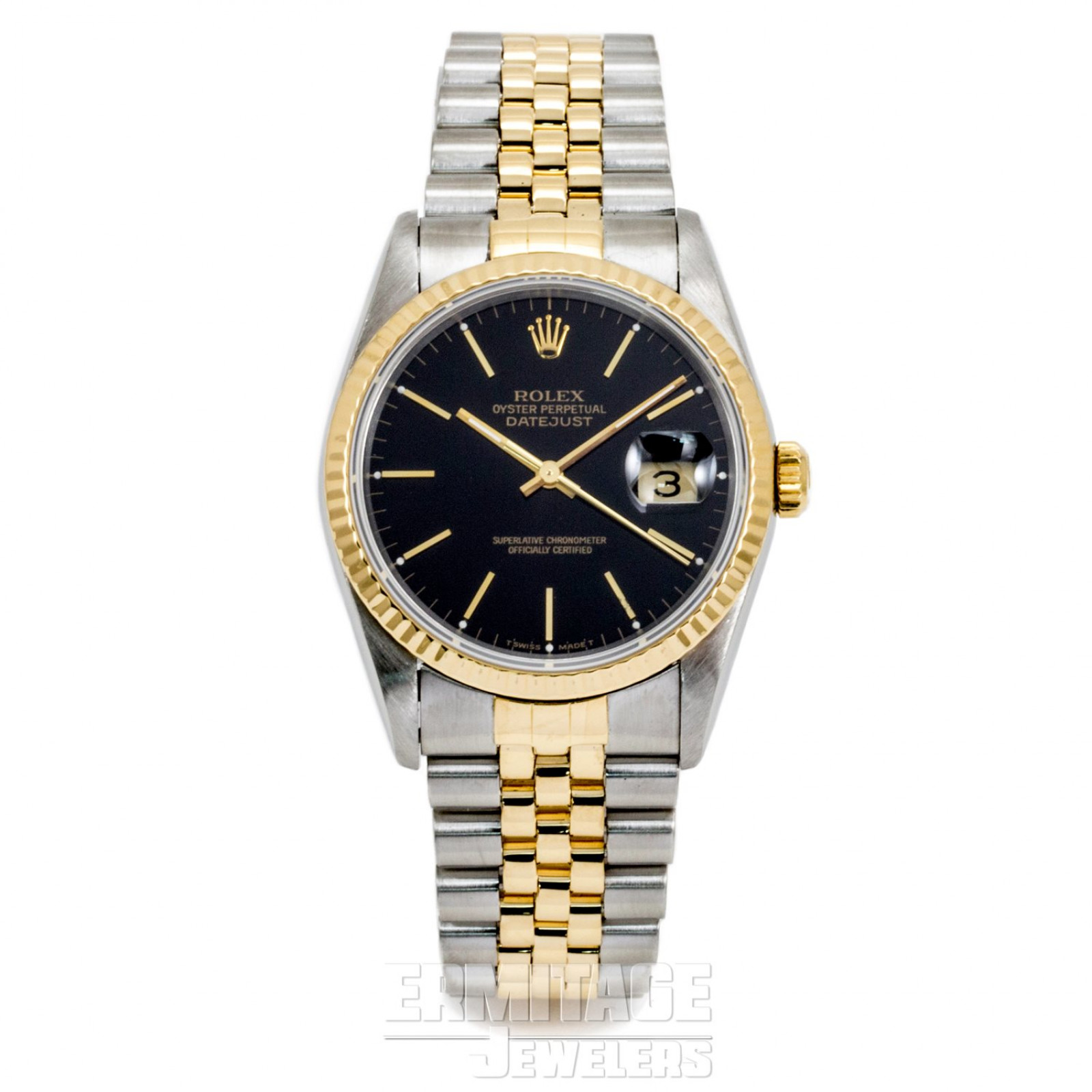 Rolex Datejust 16233 36 mm with Black Dial