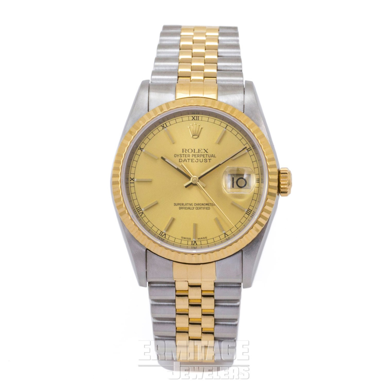 Rolex Datejust 16233 36 mm with Champagne Dial
