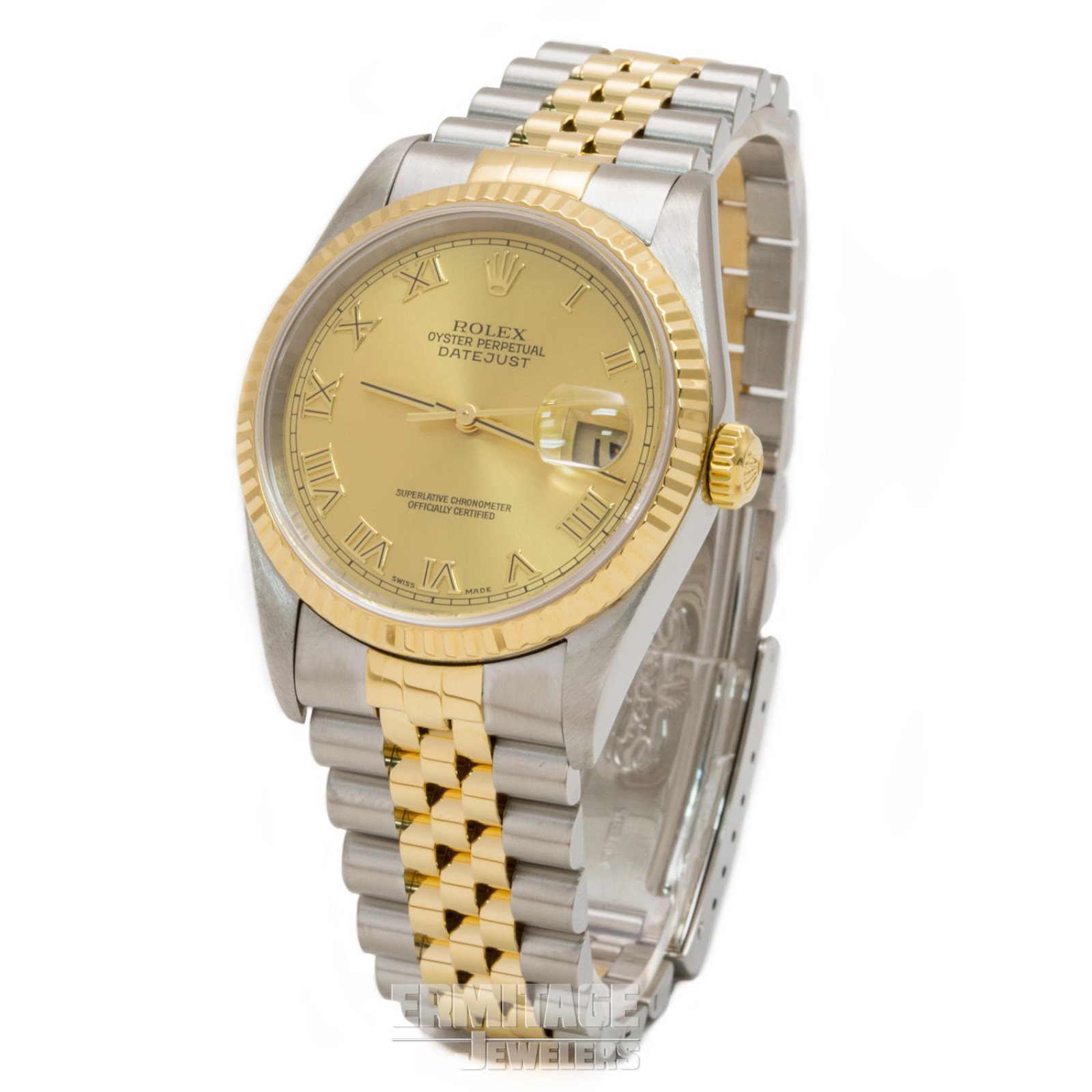 Rolex Datejust 16233 36 mm Gold & Steel on Oyster