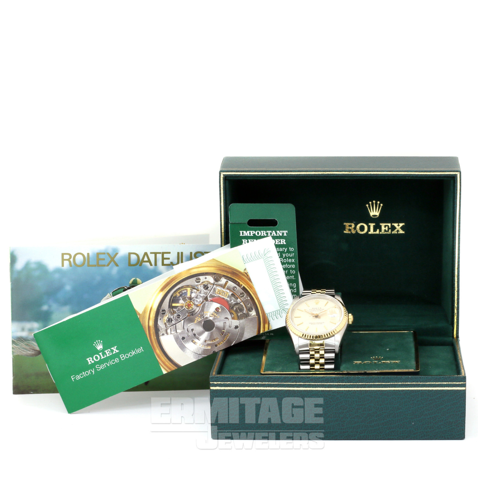 Tapestry Style Rolex Datejust 16233 Gold & Steel