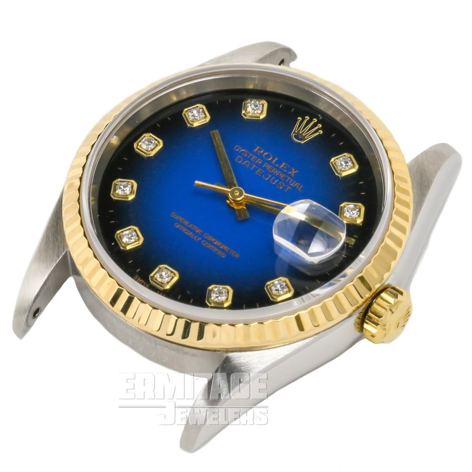Rolex Datejust 16233 with Blue Dial