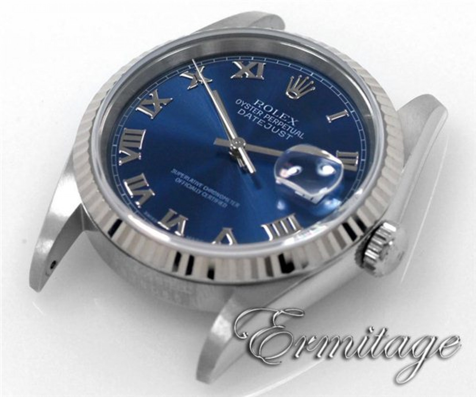 Rolex Datejust 16234 Steel with Blue Dial & Roman Markers