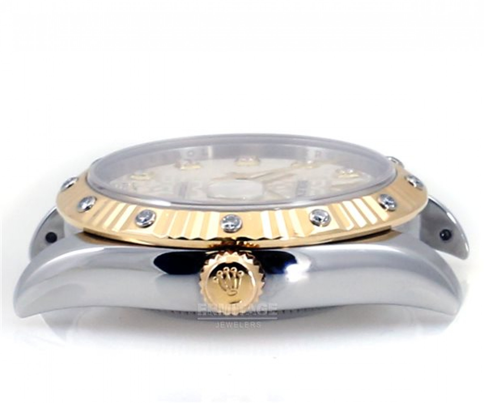 Silver Diamond Bezel & Dial Rolex Datejust 178313