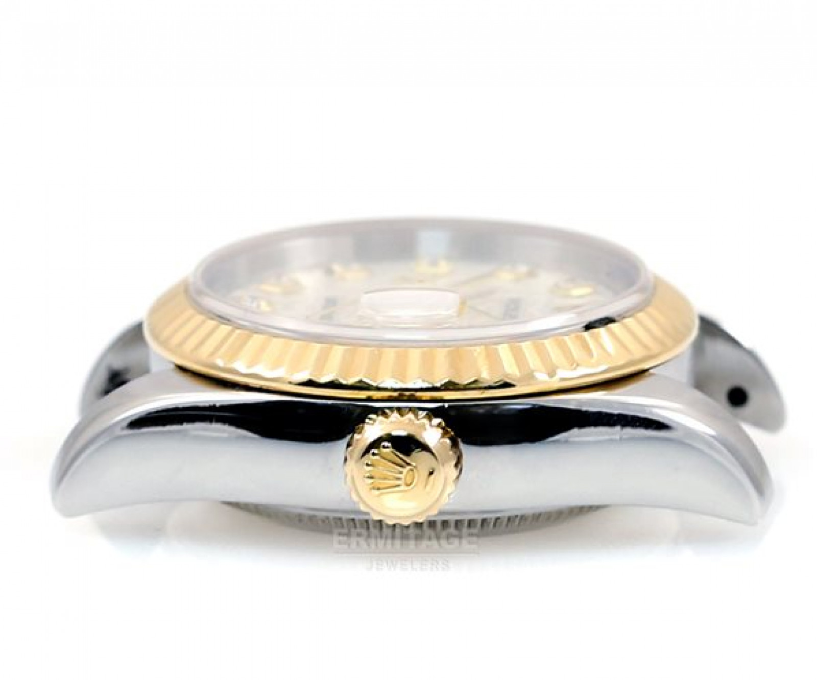 Diamond Dial Rolex Datejust 179163 Gold & Steel