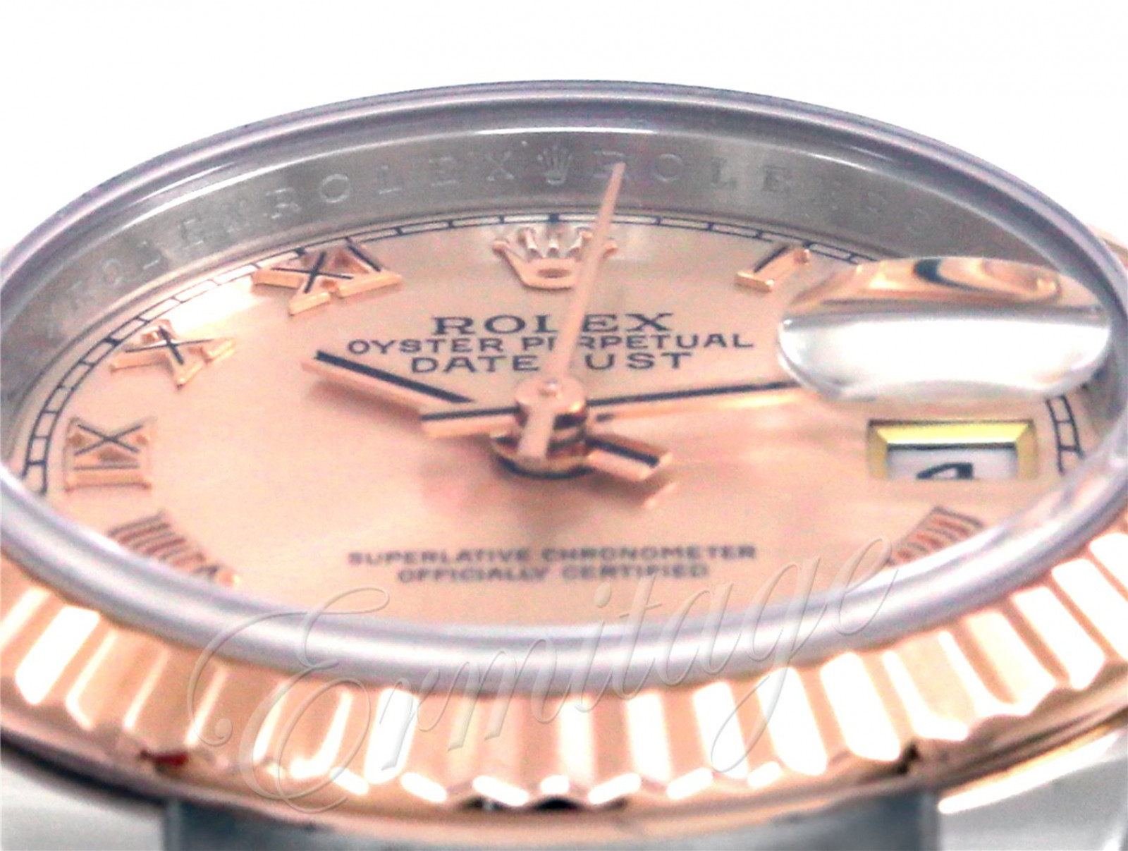Pre-Owned Rolex Datejust 179171 Rose Gold