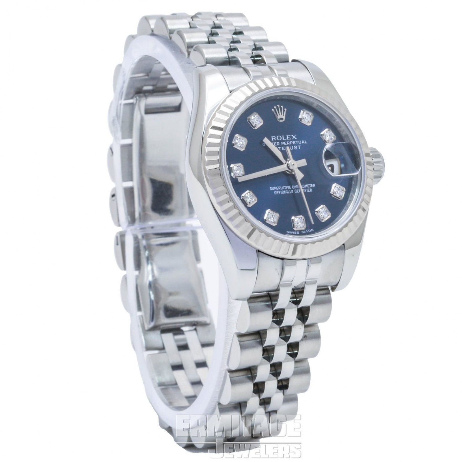 Rolex Datejust 179174 with Blue Dial