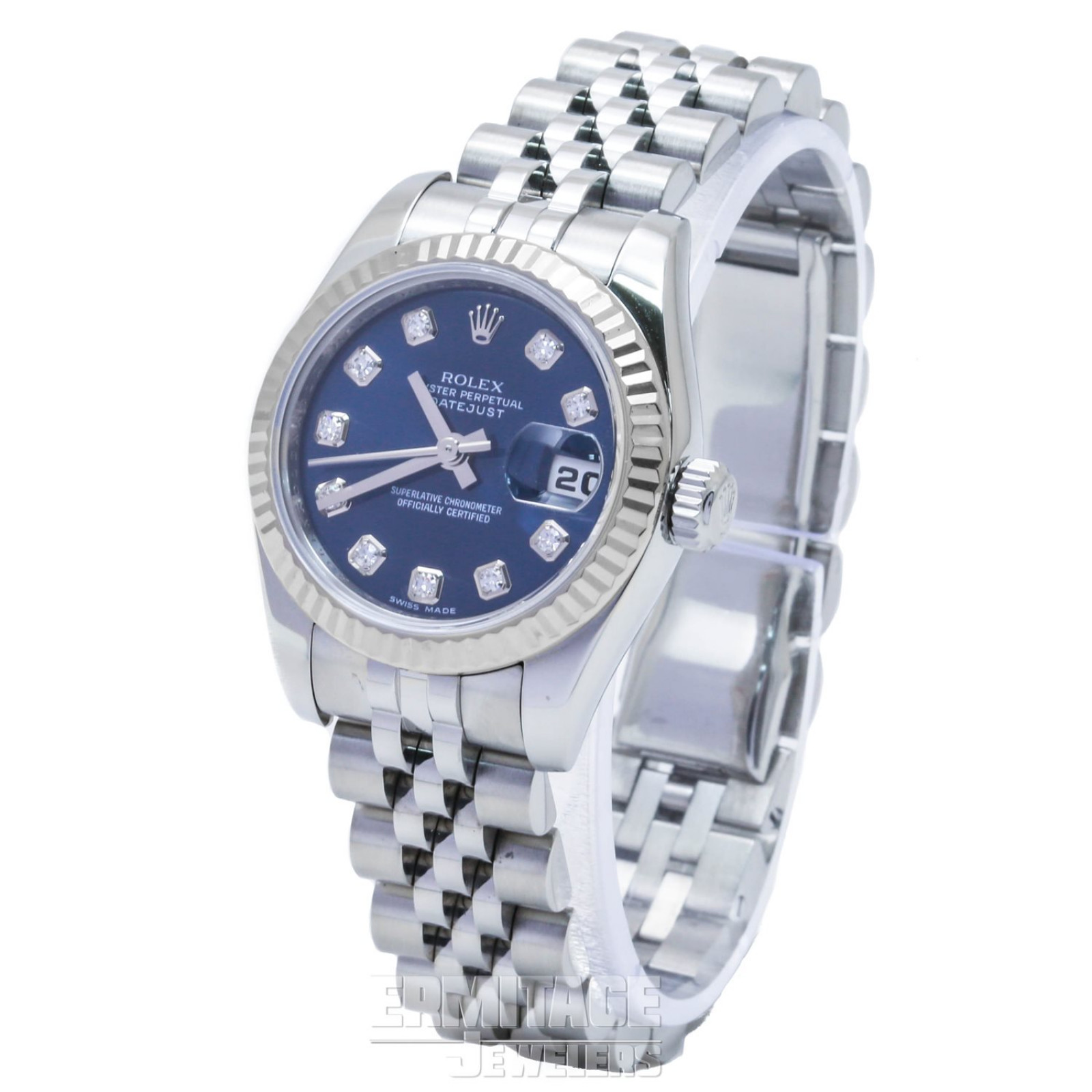 Rolex Datejust 179174 with Blue Dial