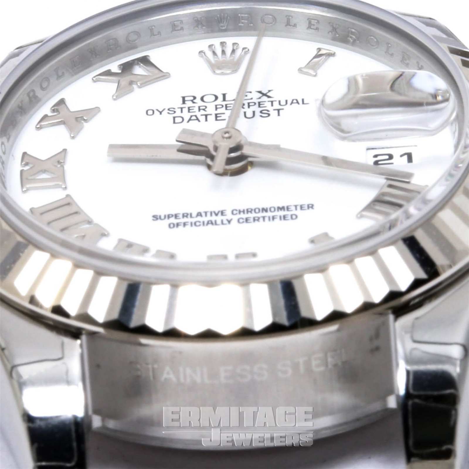 Rolex Datejust 179174 with White Dial