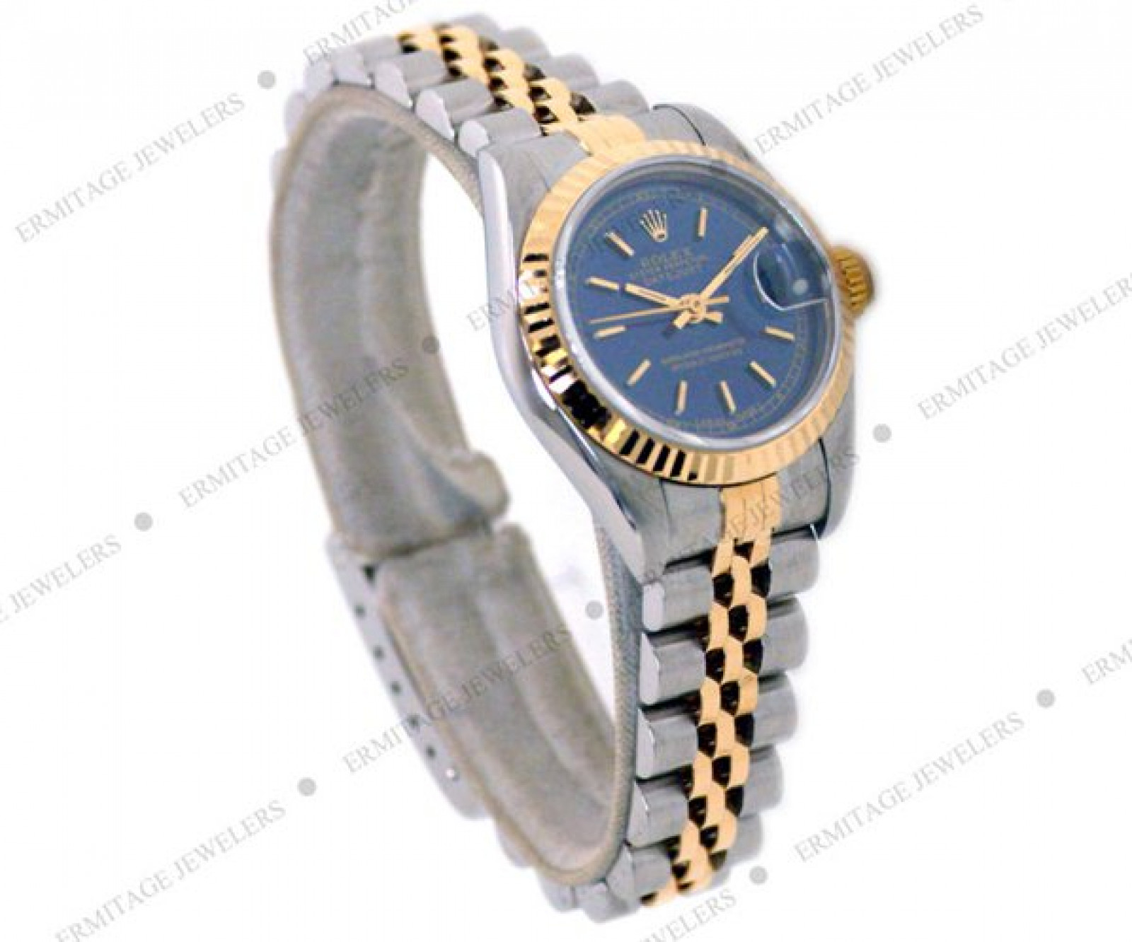 Pre-Owned Rolex Datejust 69173 with Blue Dial
