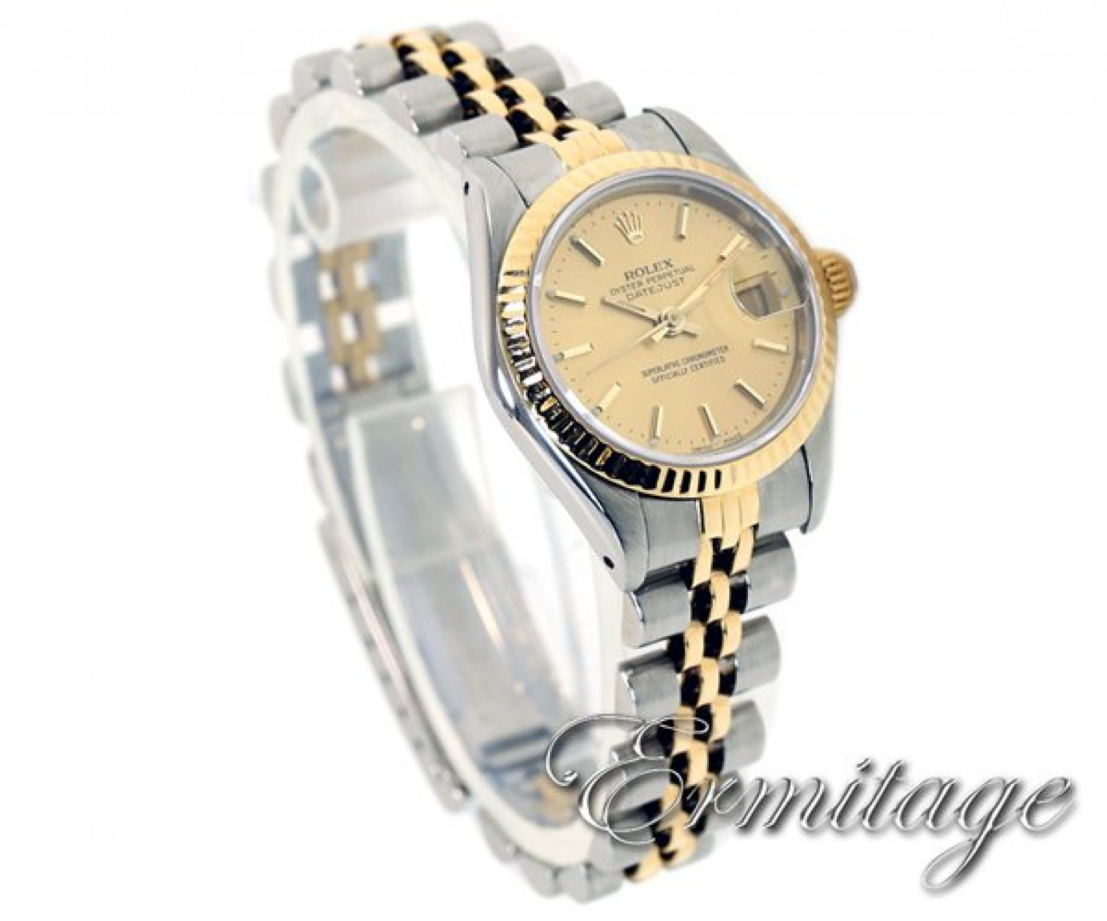 Pre-Owned Gold & Steel Rolex Datejust 69173 Year 1983