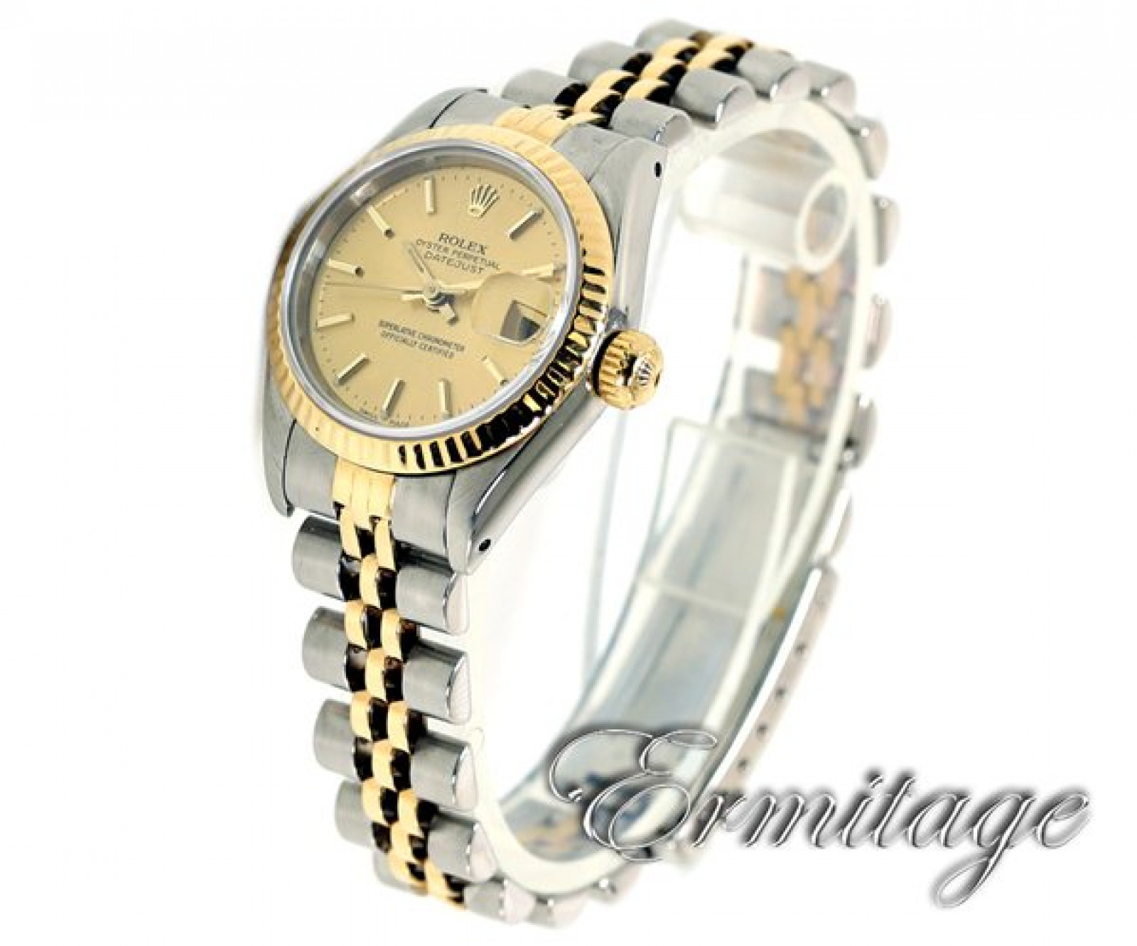 Pre-Owned Gold & Steel Rolex Datejust 69173 Year 1983