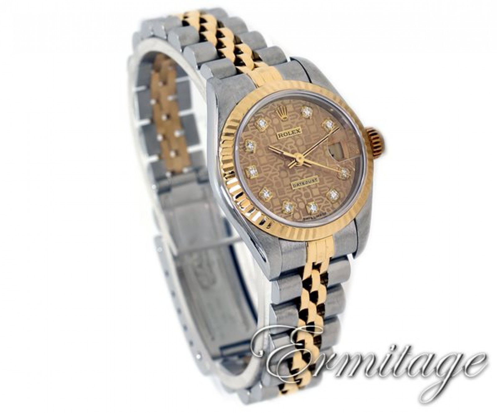 Pre-owned Rolex Ladies Datejust 69173 with Diamonds