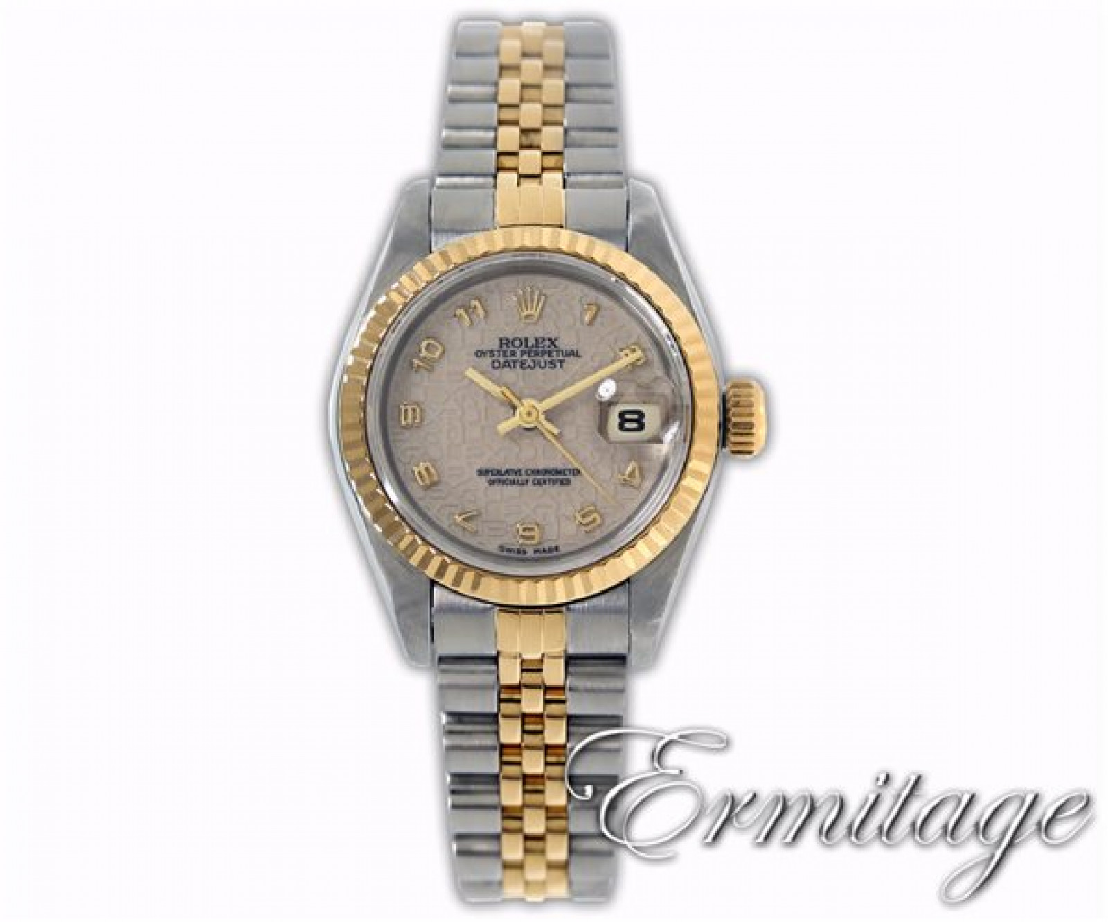 Used Gold & Steel Rolex Oyster Perpetual Datejust 69173