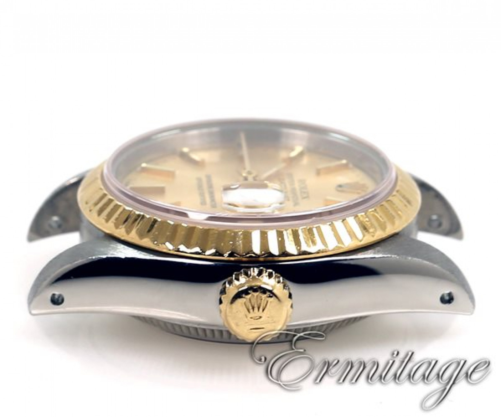Pre-Owned Gold & Steel Rolex Datejust 69173 Year 1985