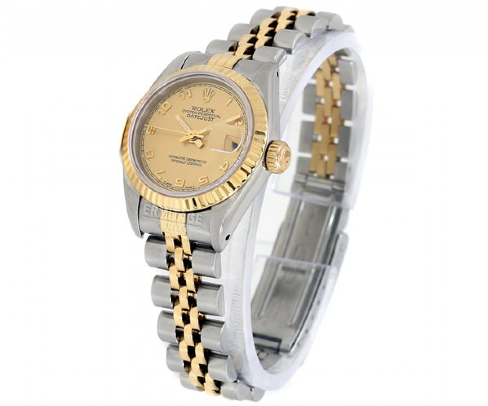 Rolex Datejust 69173 Gold & Steel with Champagne Dial & Roman Markers